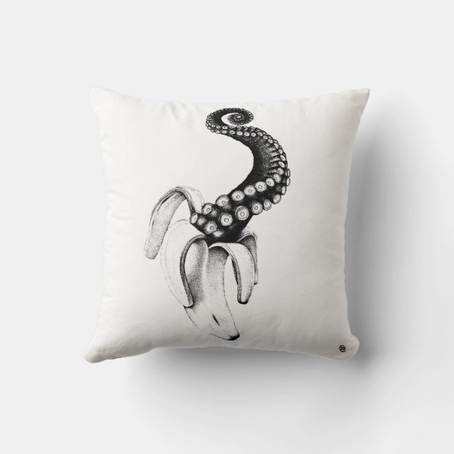 Cojín Decorativo Mutant Banana (Reverso )