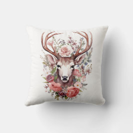 Cojín Decorativo 🦌 🎄 Muy Bonito Feliz Navidad Lechuga de reno