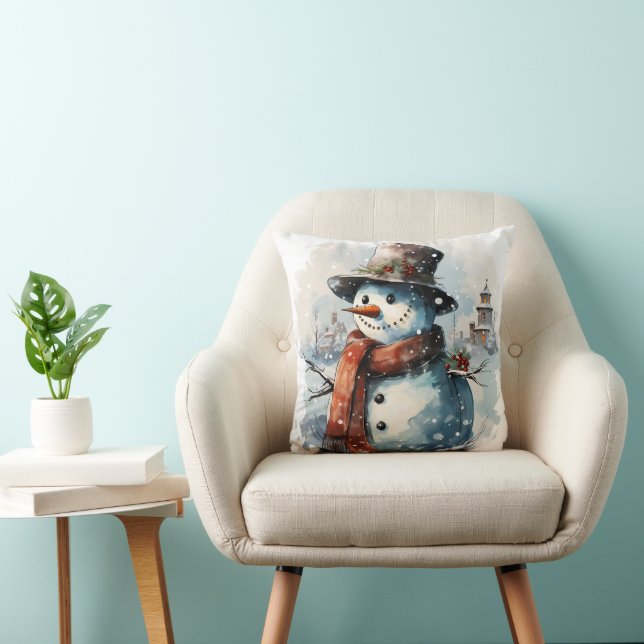 Cojín Decorativo muy bonito Feliz Navidad Pillow (Silla)
