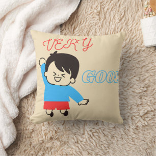 Cojín Decorativo Muy buen niño lindo feliz