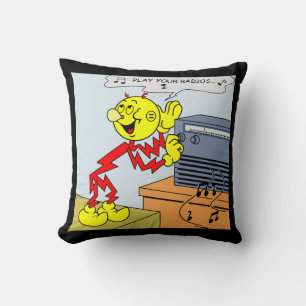 Cojín decorativo Muy Divertido Reddy Kilowatt
