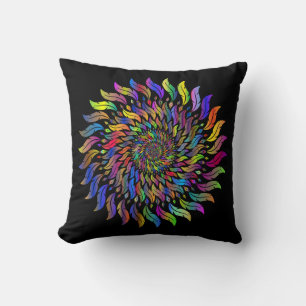 Cojín Decorativo Muy Guay y una Mandala colorida