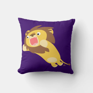 Cojín Decorativo Muy hambriento Personalizado lindo Leon Pillow