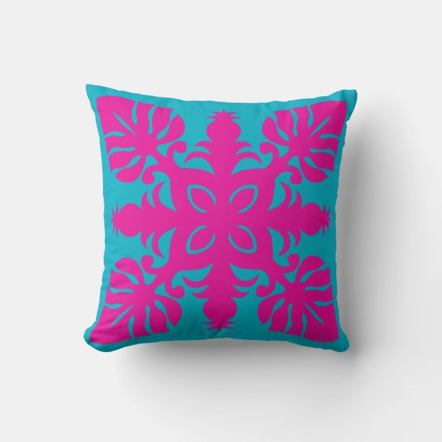 Cojín Decorativo MUY MODERNO HAWAIAN QUILT PILLOW- piña (Anverso)