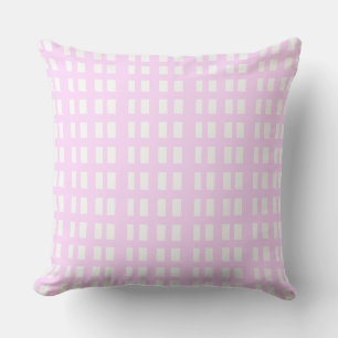 Cojín Decorativo MVB Diseño de plaquitas rosa blandas
