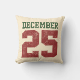 Cojín Decorativo MVP del Tazón de Navidad