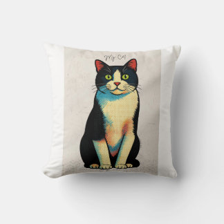 Cojín Decorativo My cat Tshort