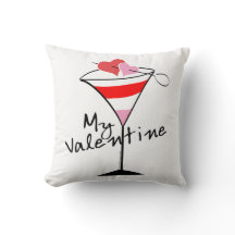 My Valentine Heart Martini Design