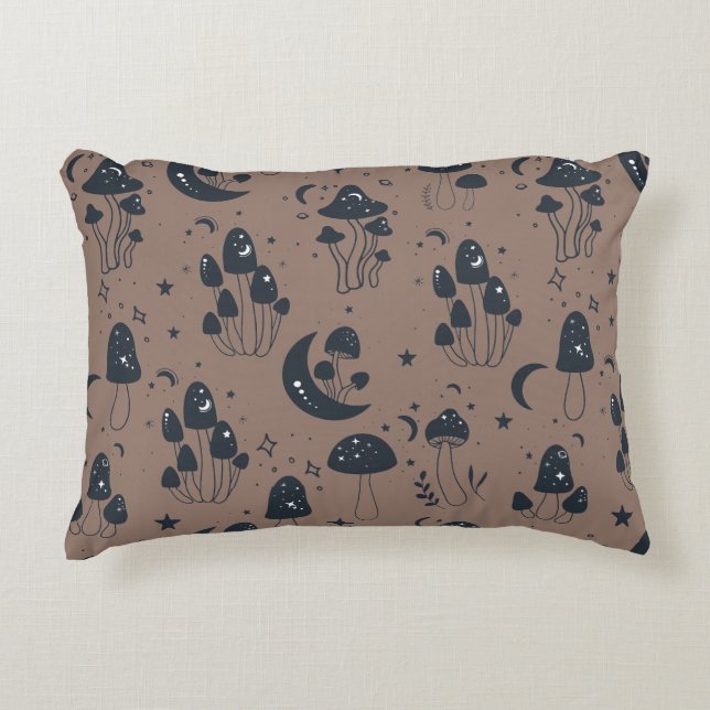 Cojín Decorativo Mystic Mushroom Accent Pillow (Anverso)