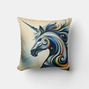 Cojín Decorativo Mystic Unicorn Swirl