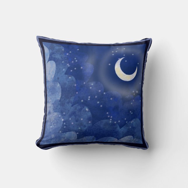 Cojín Decorativo Mystical Moon Glow Cushion (Anverso)