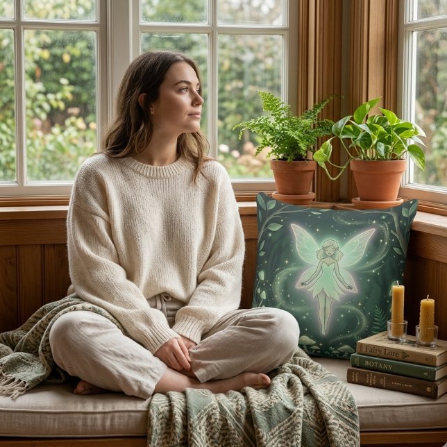 Cojín Decorativo Mythic Realms Forest Faerie Glow (Subido por el creador)