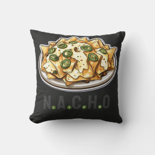 Cojín Decorativo Nacho Life, por Nacho Lovers,