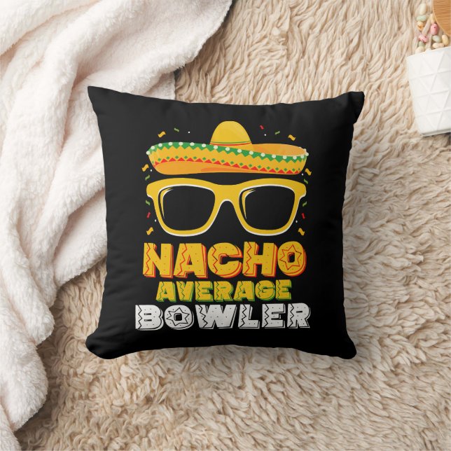 Cojín Decorativo Nacho Promedio de Bowler Cinco De MayoNacho Promed (Manta)