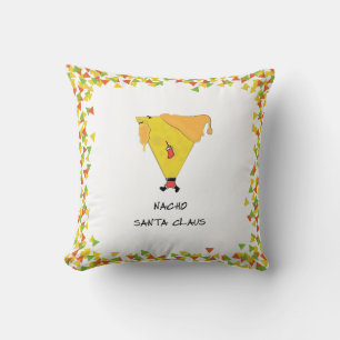 Cojín Decorativo Nacho Santa con chile