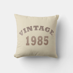 Cojín Decorativo Nacida en 1985 regalo de cumpleaños vintage modern