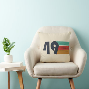 Cojín Decorativo nacido en 1949, cumpleaños vintage