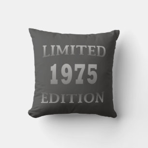 Cojín Decorativo nacido en 1975 regalo de cumpleaños