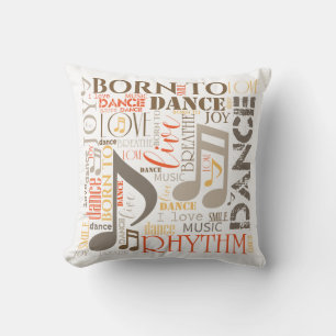 Cojín Decorativo Nacido en Dance Brown ID277