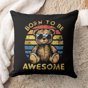 Cojín Decorativo Nacido para ser un maravilloso osito de peluche - 