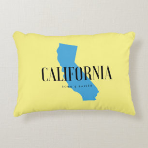 Cojín Decorativo Nacido y criado en California
