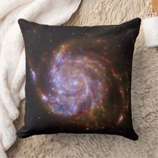 Cojín Decorativo Nacimiento de estrellas en la ruleta: Galaxia M101