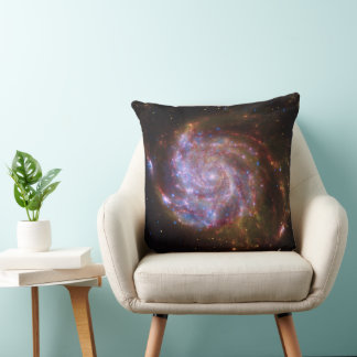 Cojín Decorativo Nacimiento de estrellas en la ruleta: Galaxia M101