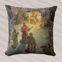 Nacimiento de Navidad Vintage con Magos Visitantes