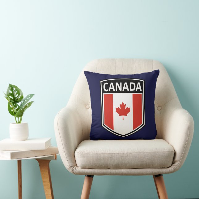 Cojín Decorativo Nacional - Canadá (Silla)