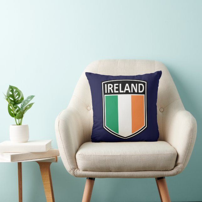 Cojín Decorativo Nacional - Irlanda (Silla)