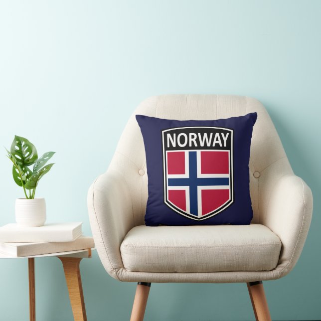 Cojín Decorativo Nacional - Noruega (Silla)