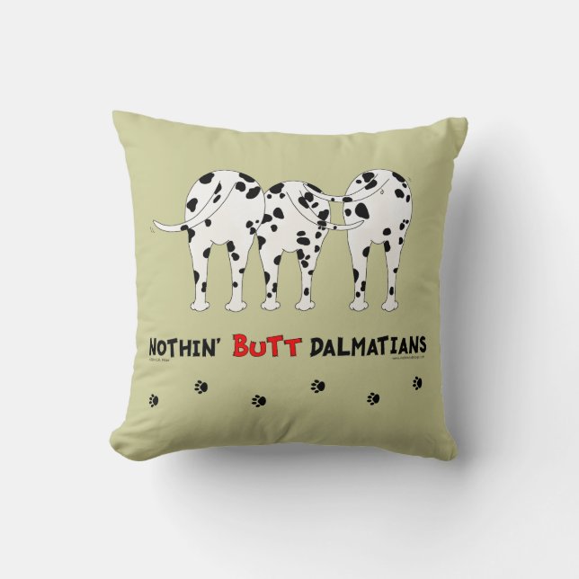 Cojín Decorativo Nada empalma a Dalmatians (Anverso)