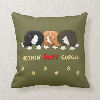 Cojín Decorativo Nada empalma Corgis