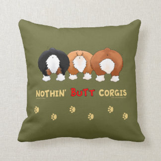 Cojín Decorativo Nada empalma Corgis