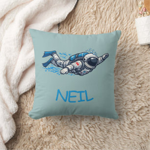 Cojín Decorativo Nadando Astronauta