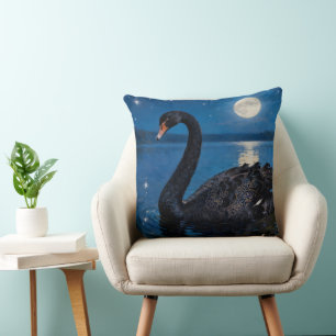 Cojín Decorativo Nado a la luz de la luna