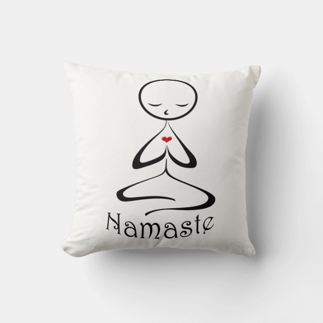 Cojín Decorativo Namaste (Anverso)
