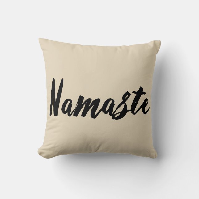 Cojín Decorativo Namaste (Anverso)