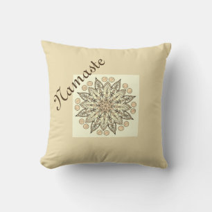 Cojín Decorativo Namaste natural Mandala
