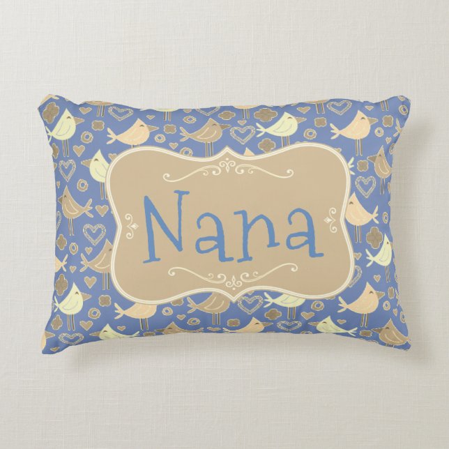 Cojín Decorativo Nana (Anverso)