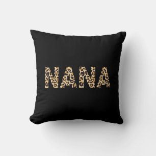 Cojín Decorativo Nana Leopard para las mujeres Cristo del Día de la