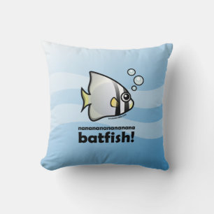 Cojín Decorativo nanananananana Batfish!