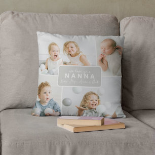 Cojín Decorativo Nanna moderna 4 Foto Gris