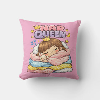 Cojín Decorativo Nap Queen Kawaii Cushion Pillow
