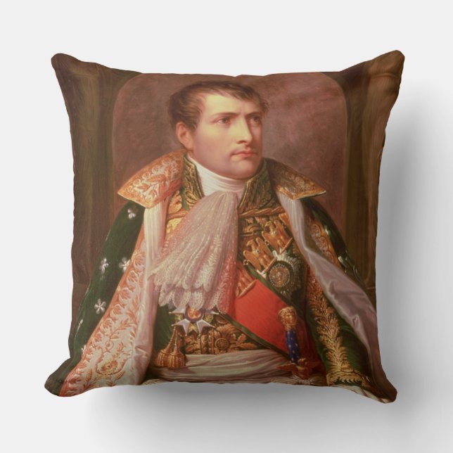 Cojín Decorativo Napoleon Bonaparte (1769-1821), como rey de (Anverso)
