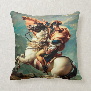 Cojín Decorativo Napoleón cruza los Alpes  Jacques Louis David