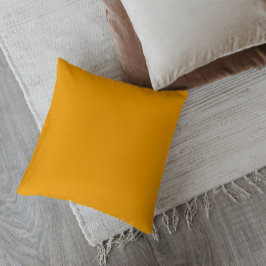 Cojín Decorativo Naranja Atómico de Estilo Moderno de Mitad de Sigl