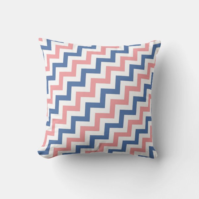Cojín Decorativo Naranja azul Pillow reversible (Anverso)