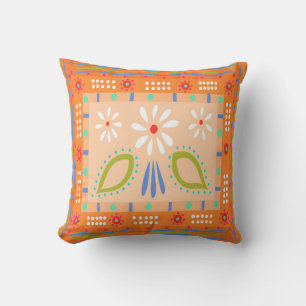 Cojín decorativo Naranja Baja Fiesta