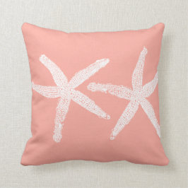 Cojín Decorativo Naranja blanco Salmón Rosa Cute 2020